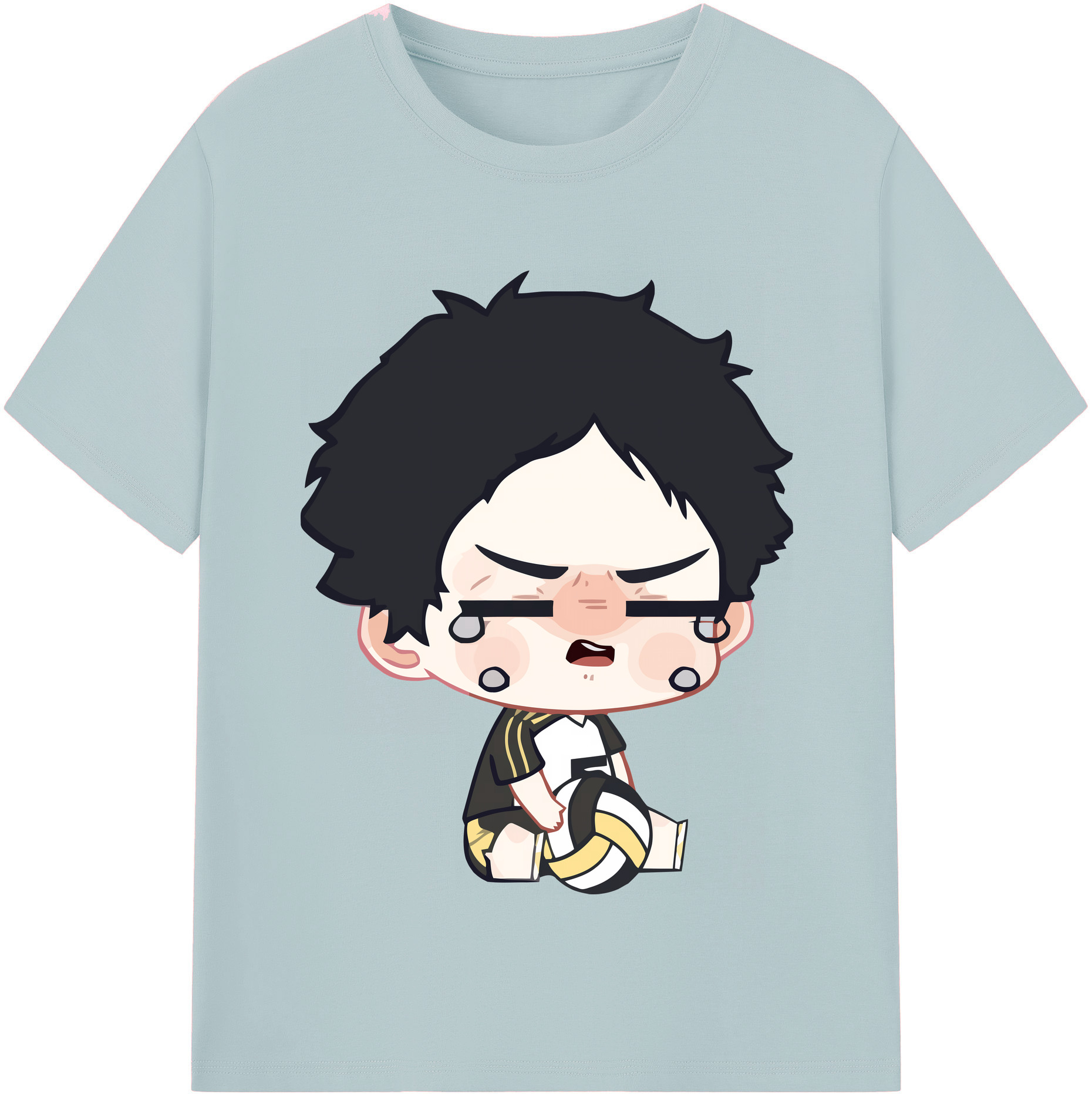 （画像用） ハイキュー!! Haikyu!! 綿100％半袖Tシャツ（フロントプリント）
